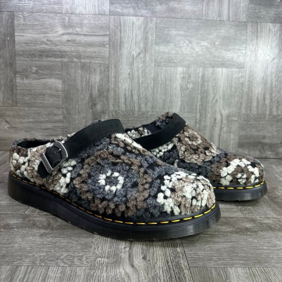 Dr. Marten's Isham Men's size 12 Black Crochet Sling Back Shoes - Picture 5 of 8